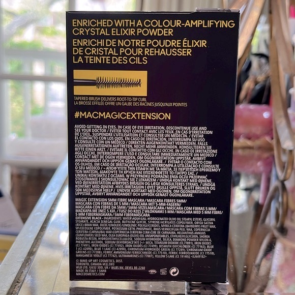 MAC MAGIC EXTENSION 5mm FIBRE MASCARA Surreal Volume+Length FULL SIZE .37 Oz NIB - Picture 2 of 7